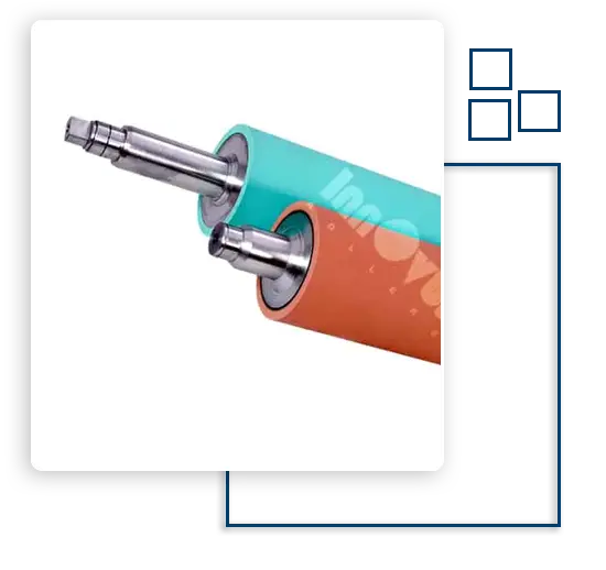 Silicone Coated Rubber Roller